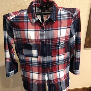 Plaid flannel size XL. Super soft!